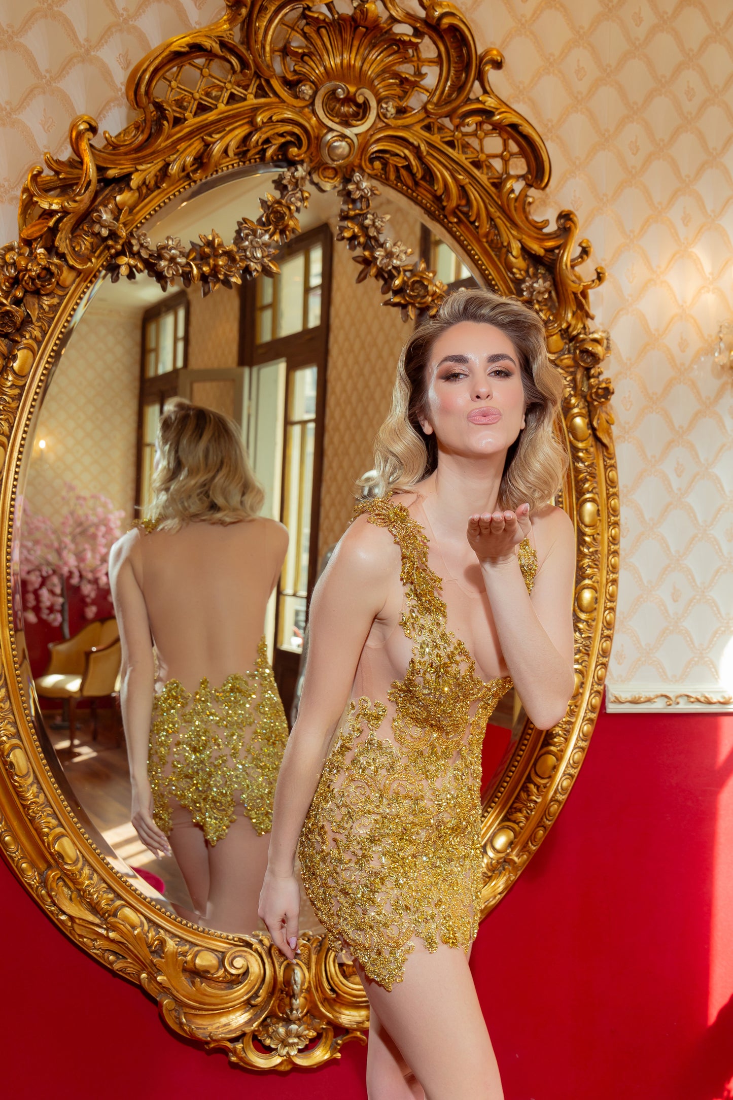 Φόρεμα Asteria Gold Power από την Calliope Anemouli