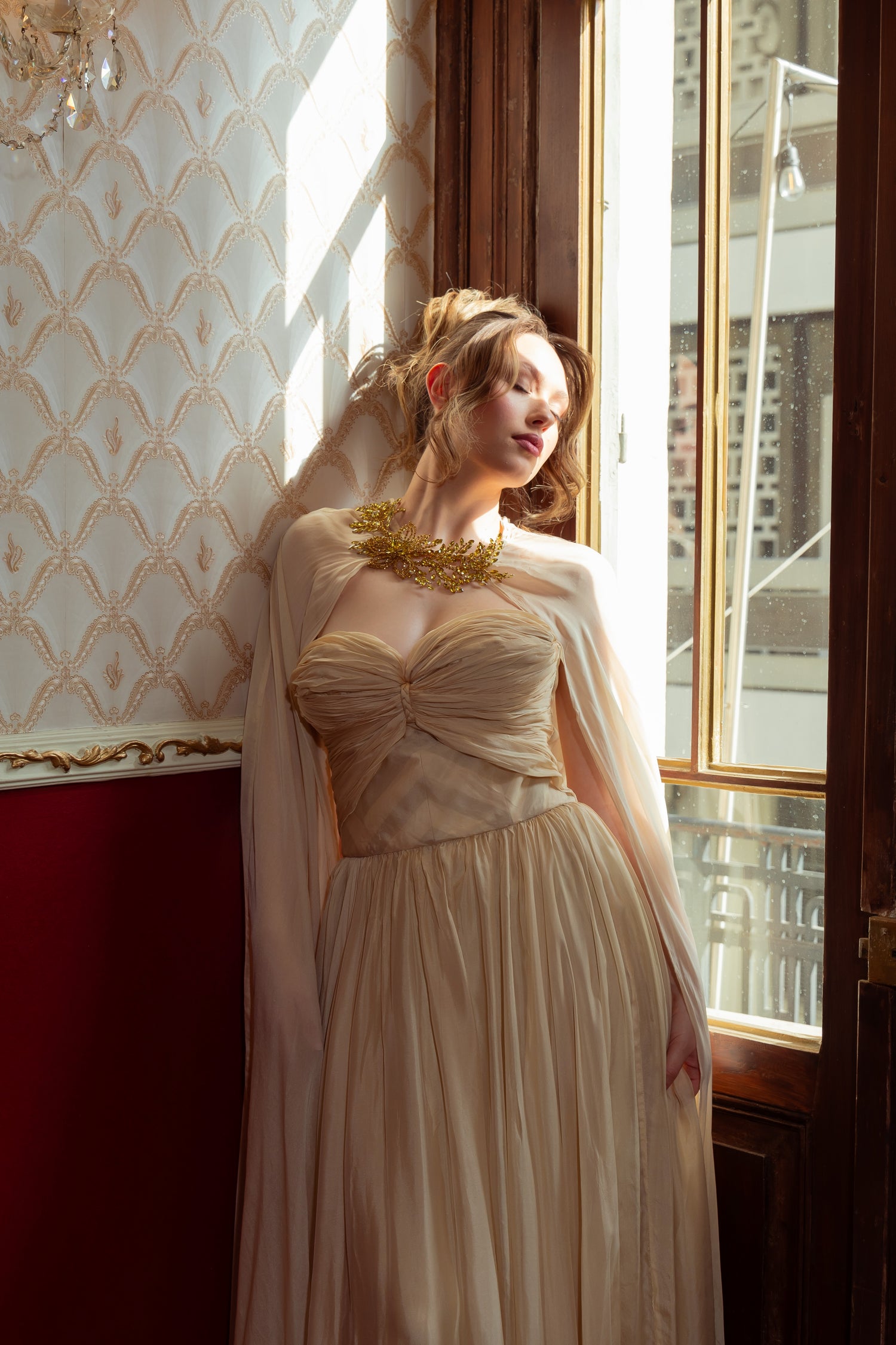 Chrysalis gown by Calliope Anemouli