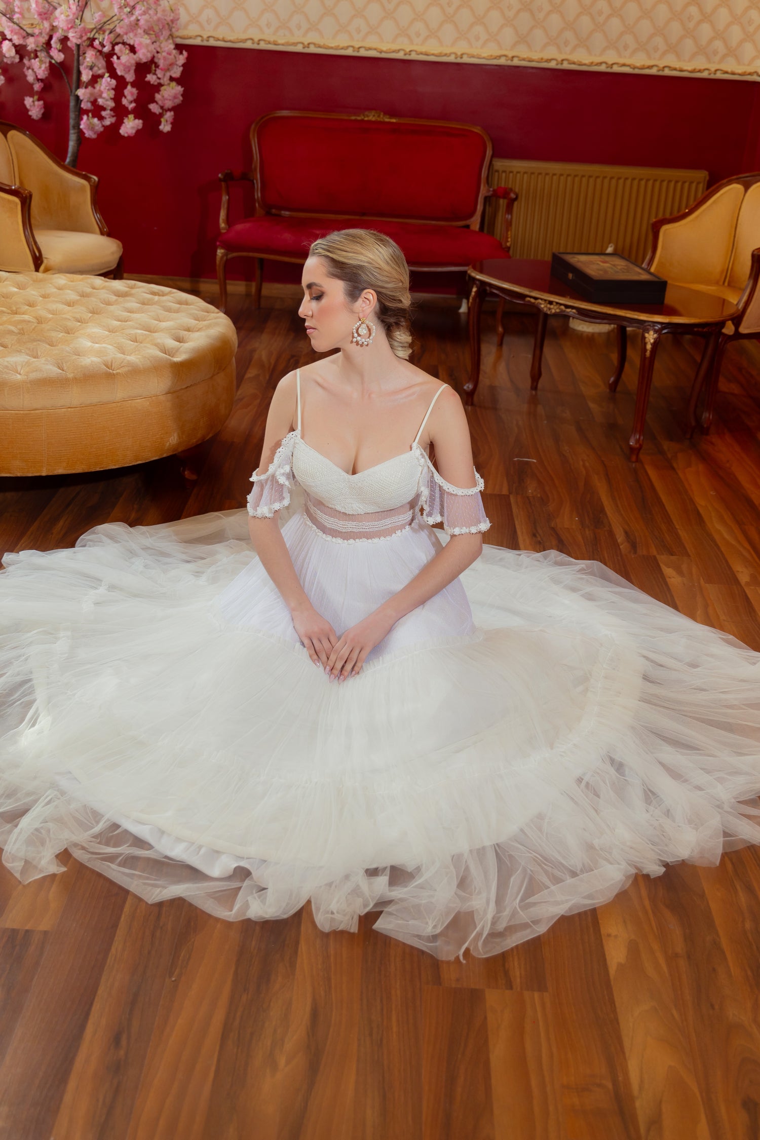 Arabesque gown by Calliope Anemouli