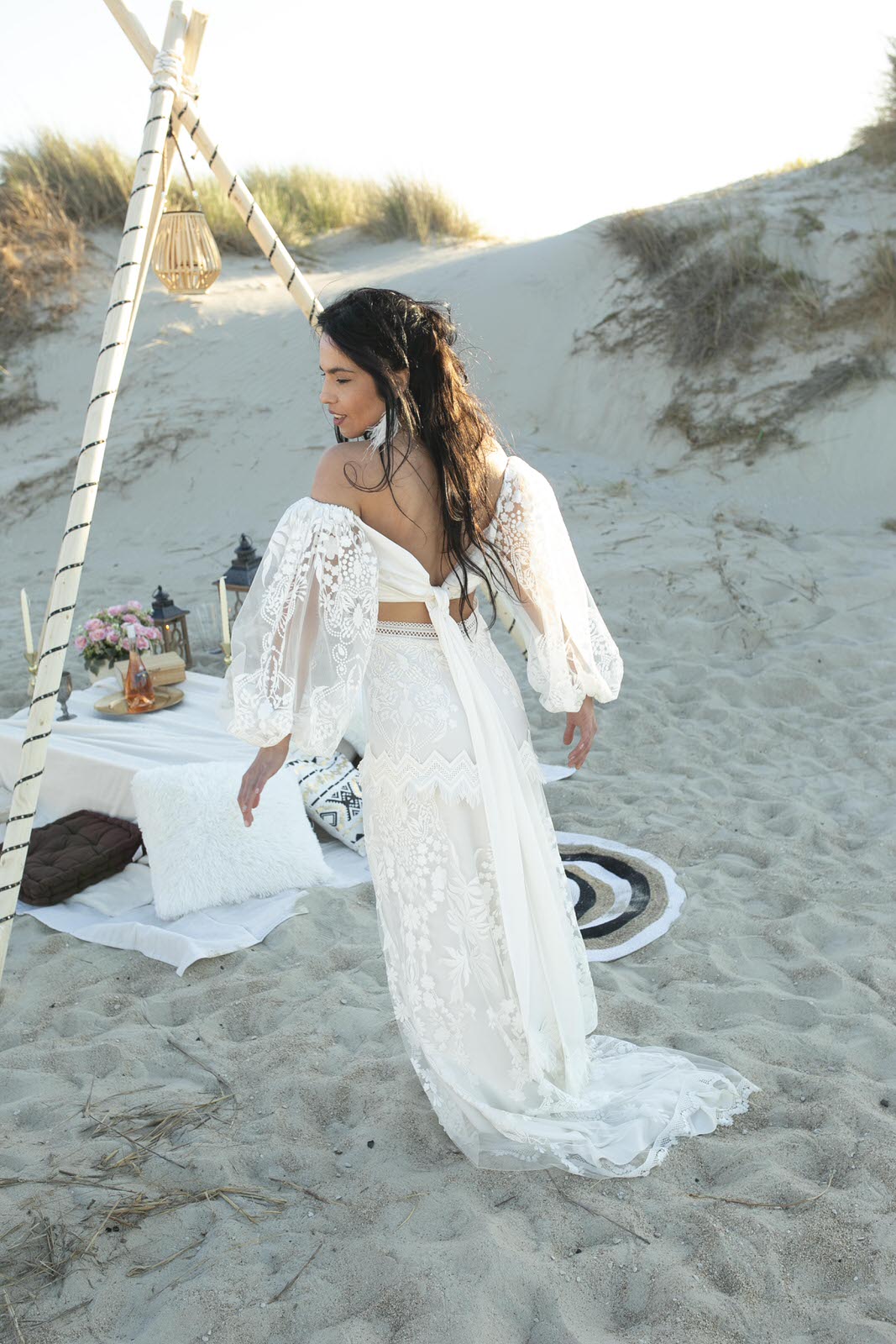 Bridal Gown MELINOE by Calliope Anemouli