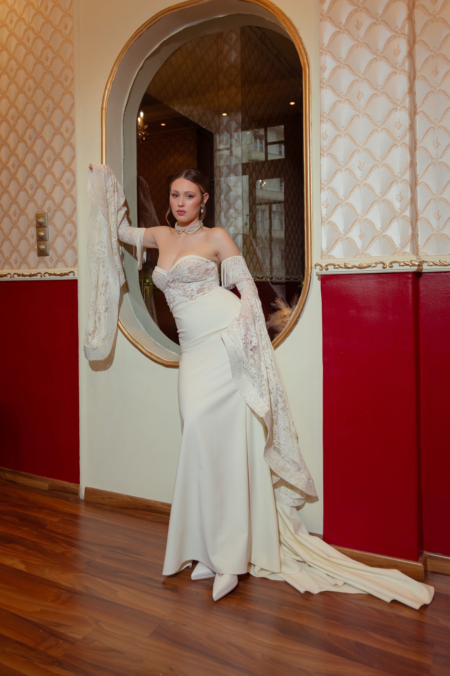 Seraphine Veil Gown by Calliope Anemouli