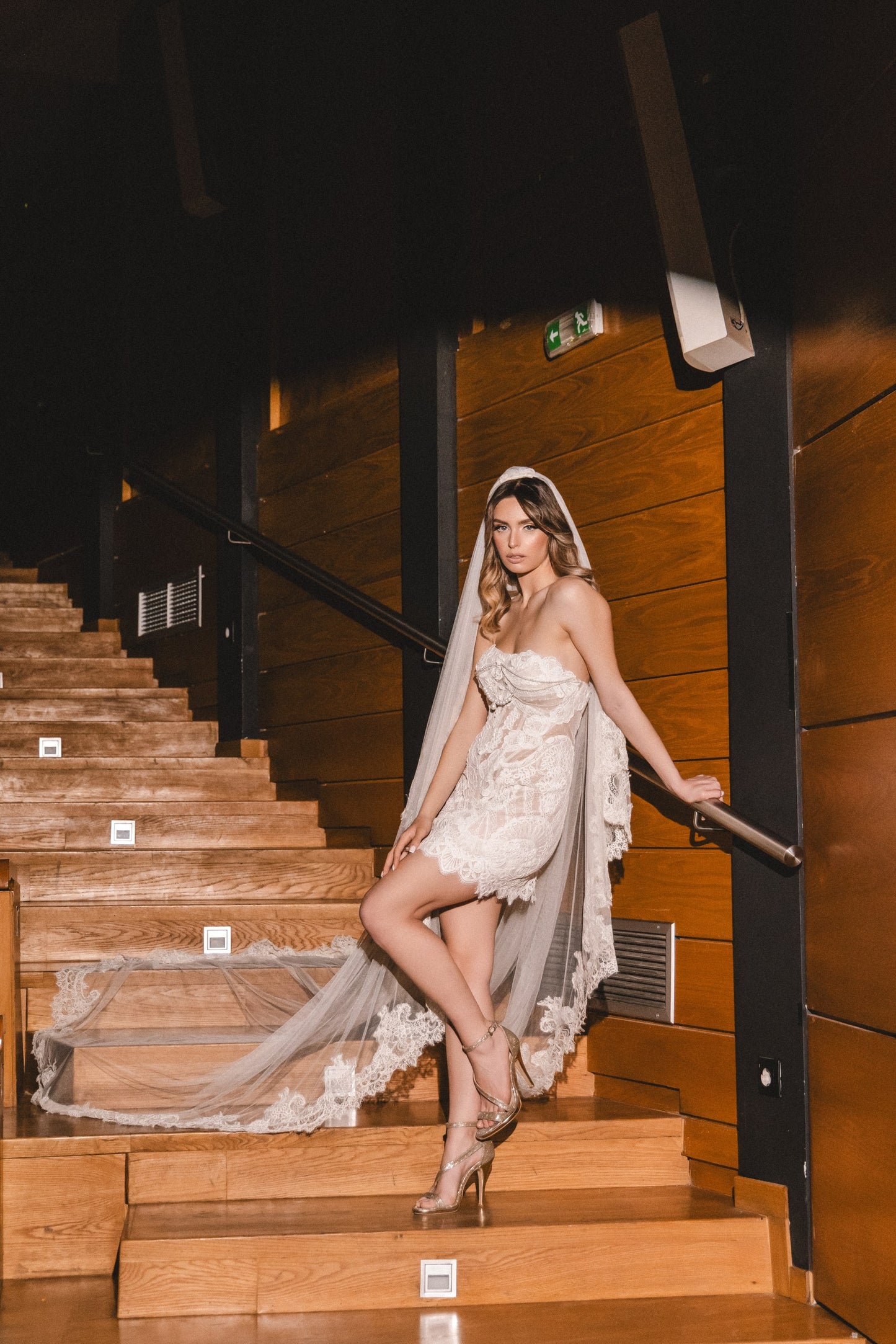 Iliora High-Low Corset Gown by Calliope Anemouli