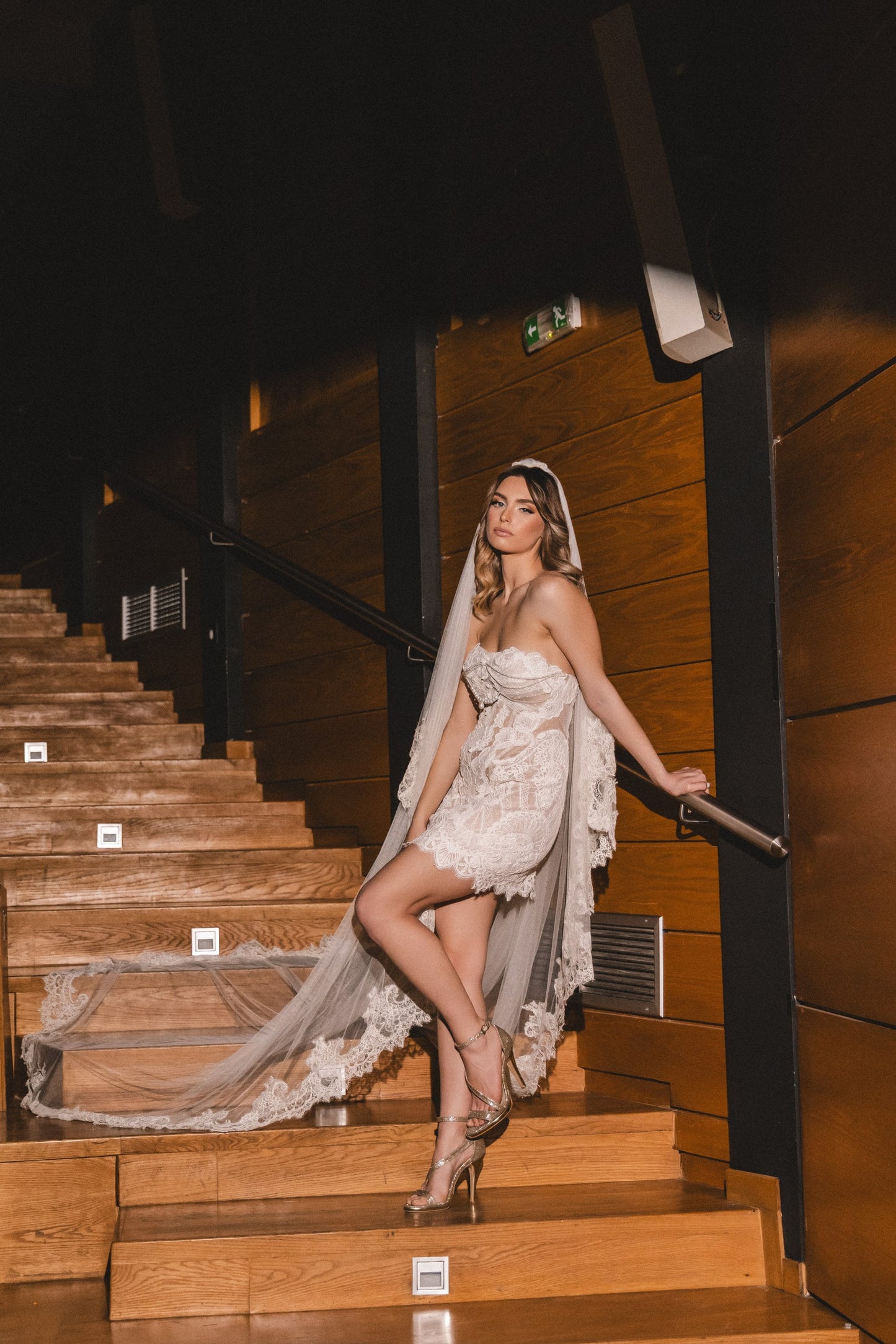 Iliora High-Low Corset Gown by Calliope Anemouli