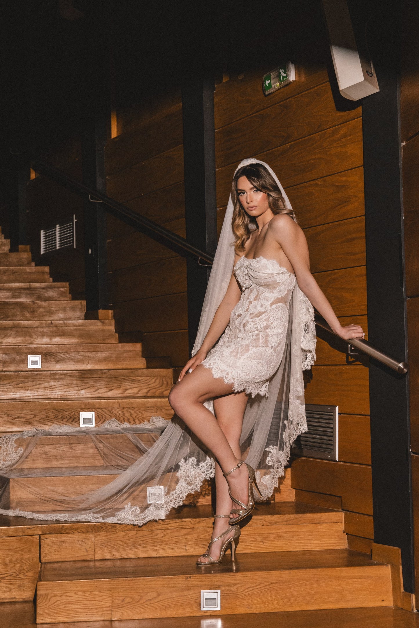 Iliora High-Low Corset Gown by Calliope Anemouli