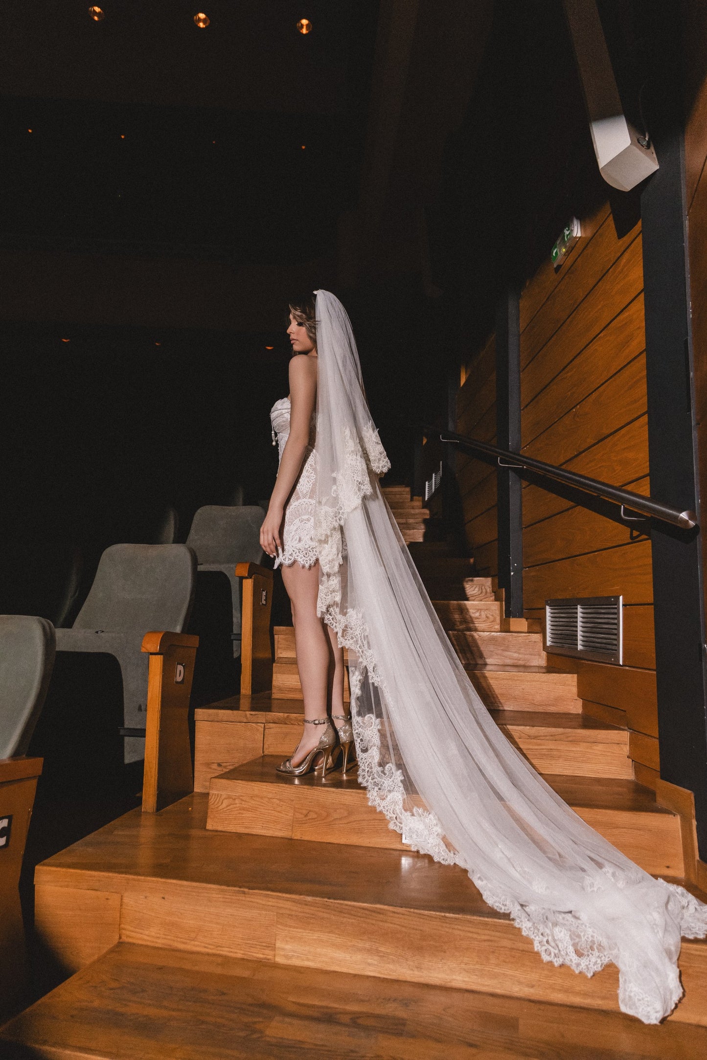 Iliora High-Low Corset Gown by Calliope Anemouli