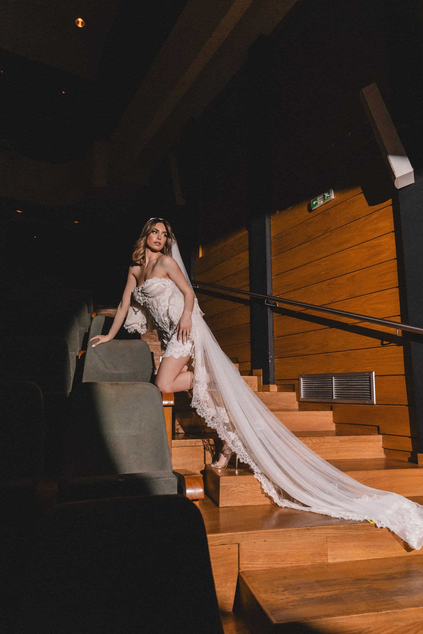 Iliora High-Low Corset Gown by Calliope Anemouli
