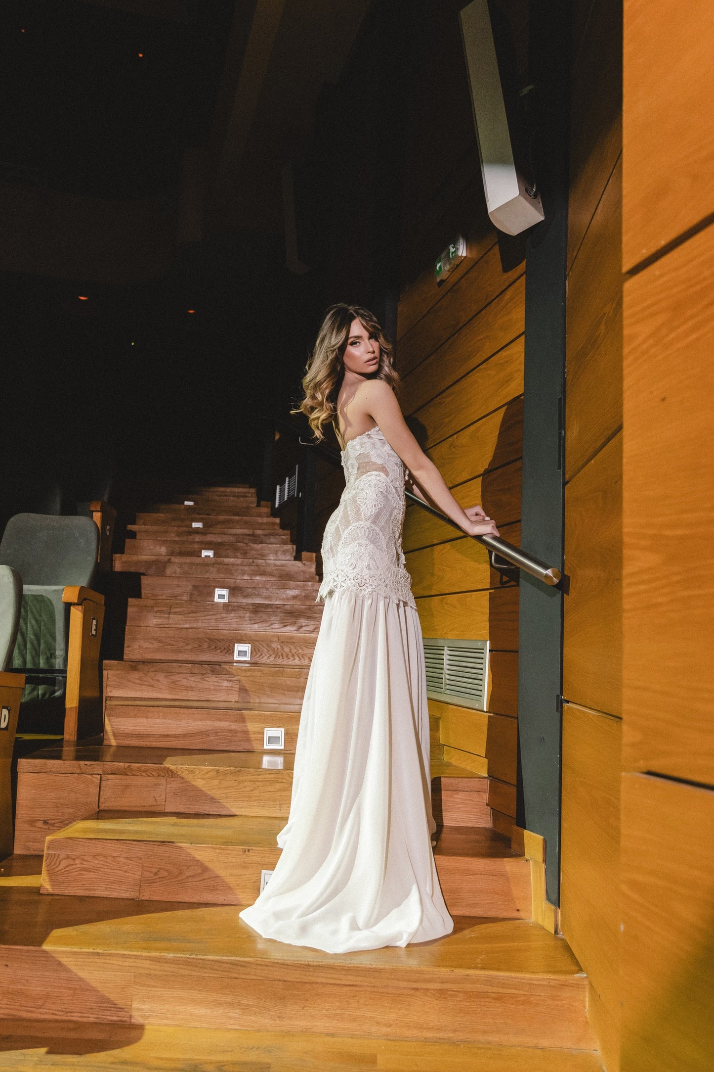 Nereida Open-Back Mermaid Gown by Calliope Anemouli