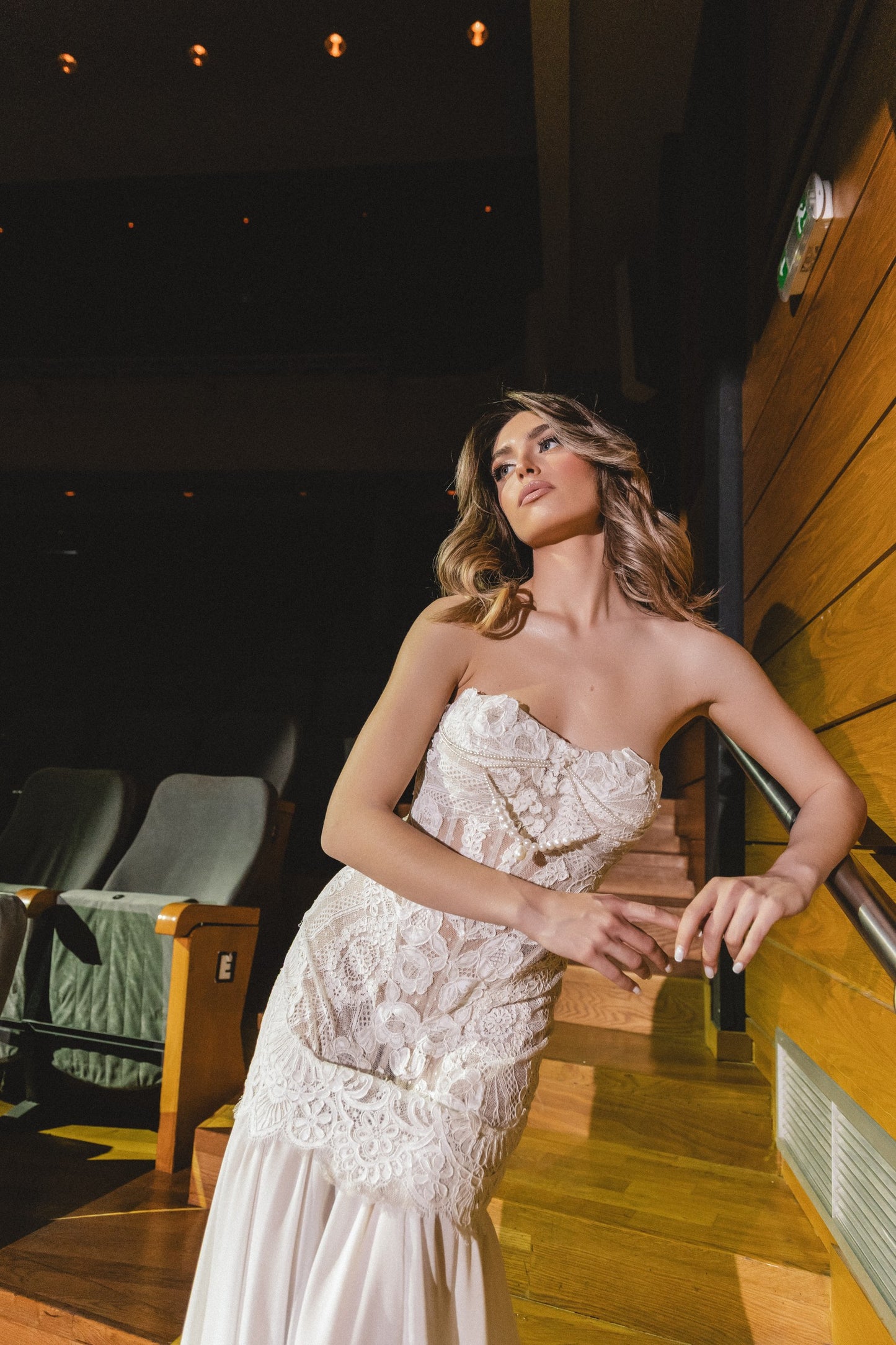 Nereida Open-Back Mermaid Gown by Calliope Anemouli