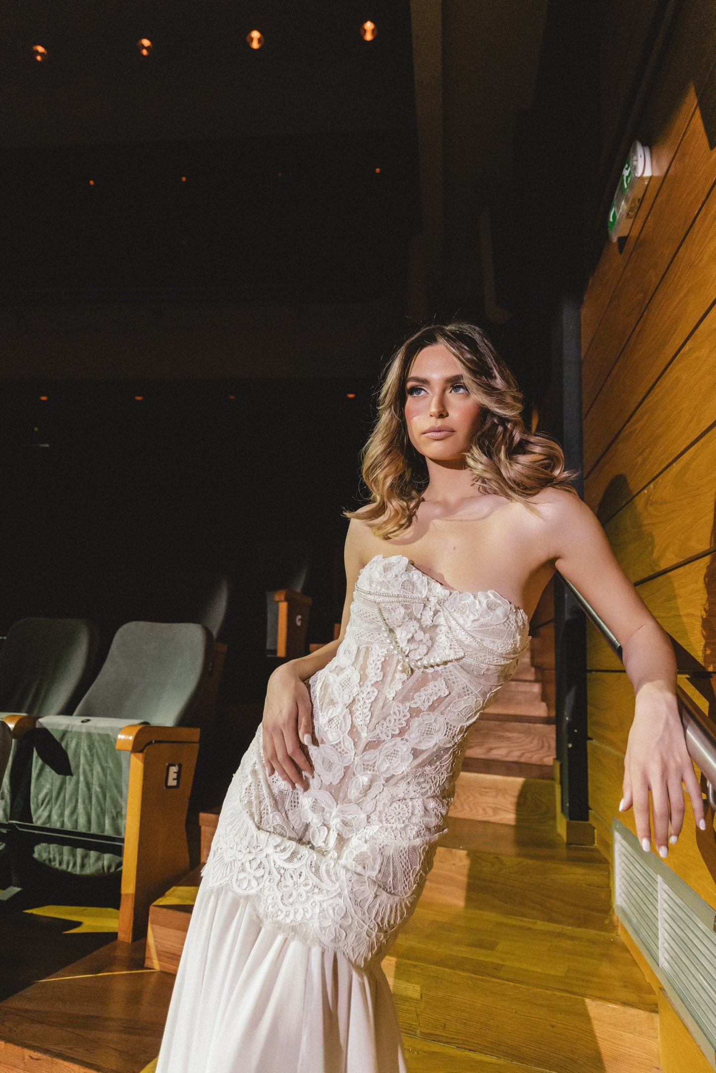 Nereida Open-Back Mermaid Gown by Calliope Anemouli