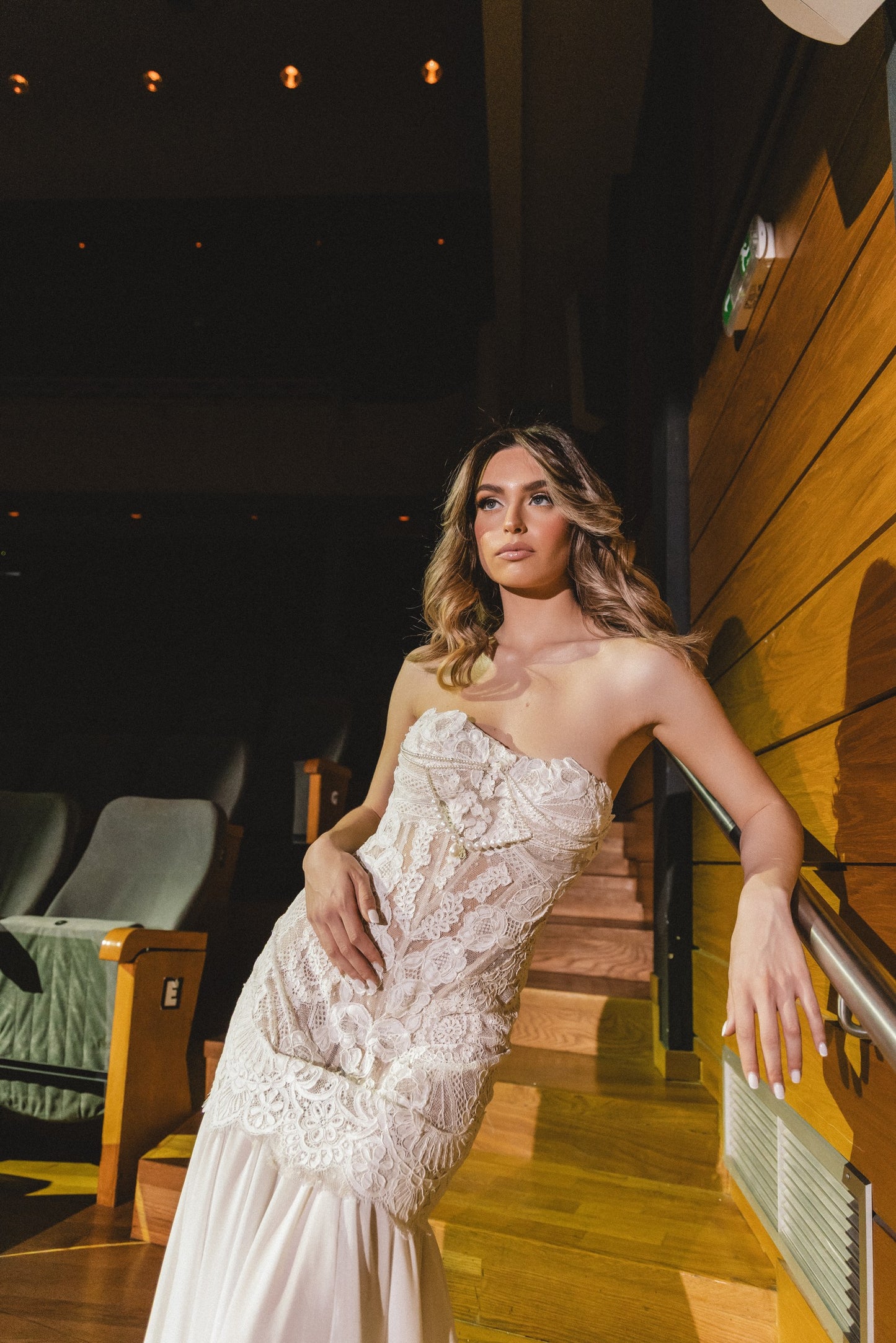 Nereida Open-Back Mermaid Gown by Calliope Anemouli