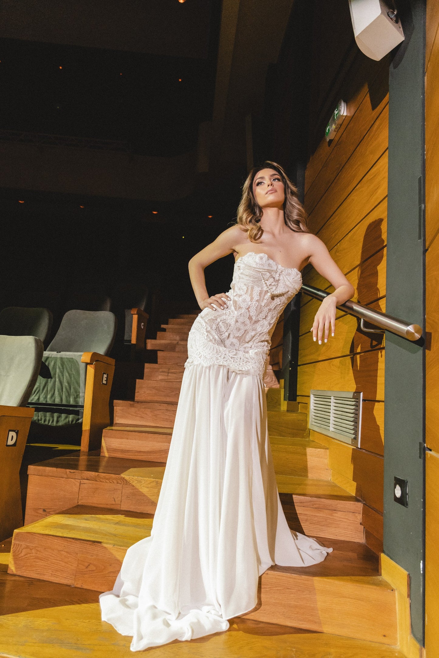 Nereida Open-Back Mermaid Gown by Calliope Anemouli