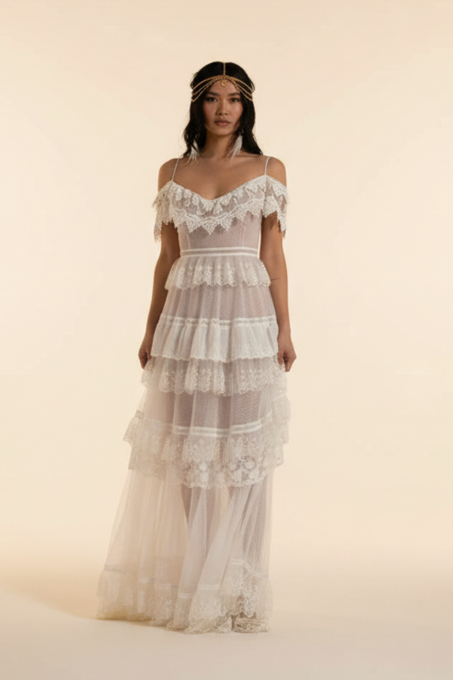 Bridal Gown KALLISTI by Calliope Anemouli