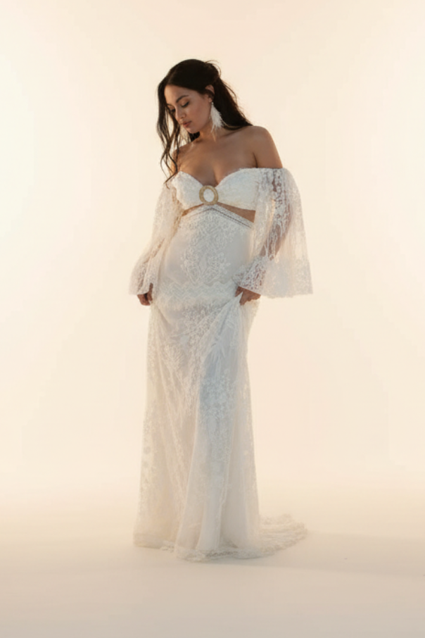 Bridal Gown MELINOE by Calliope Anemouli