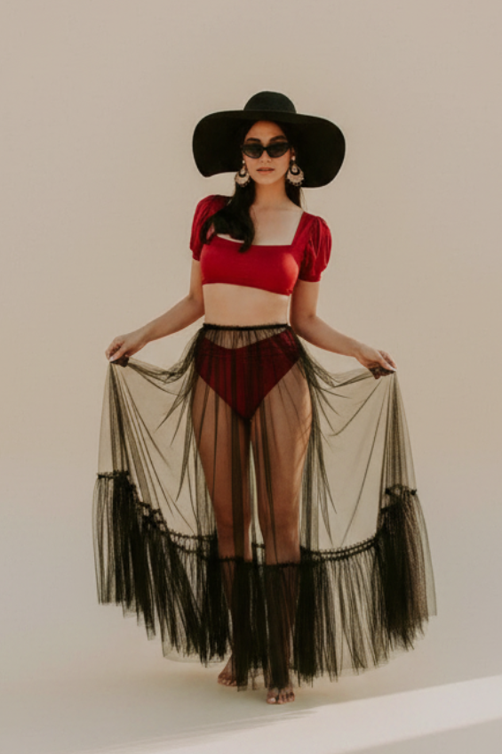 VICTORIA - PEACOCK swimwear by Calliope Anemouli