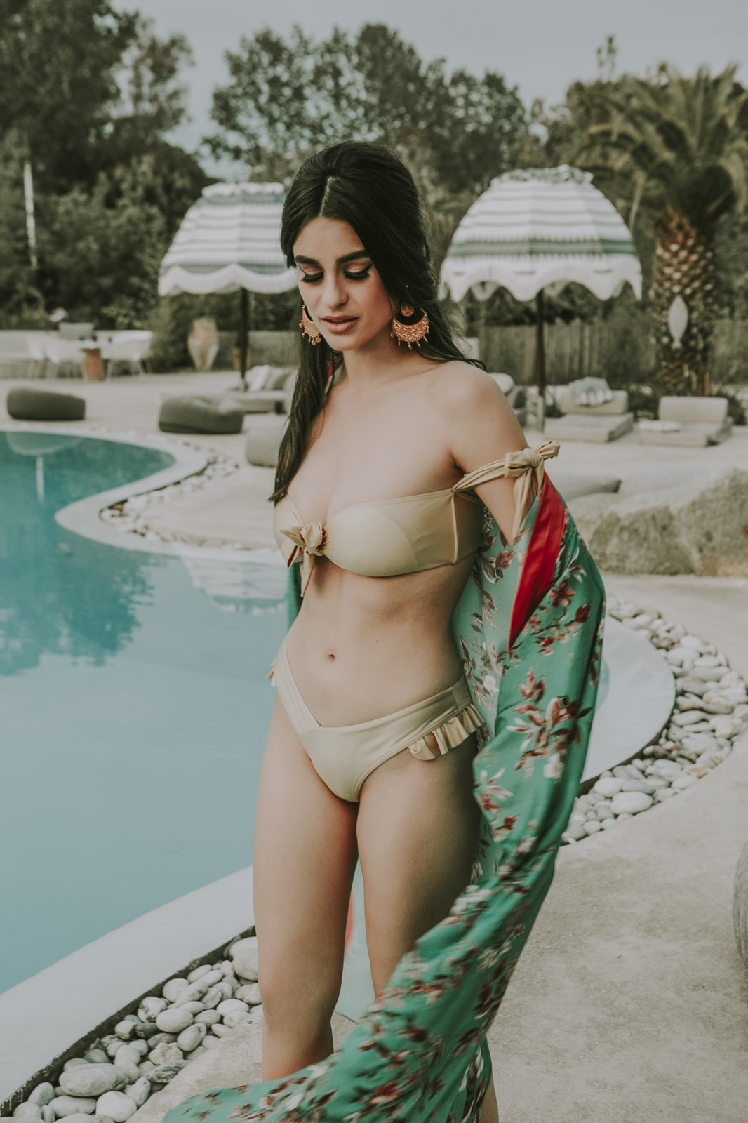 ROSE - PEACOCK swimwear by Calliope Anemouli